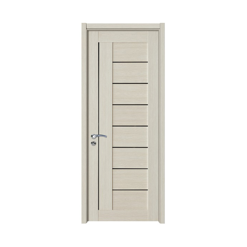 Дверь вертикальной черной линии панели