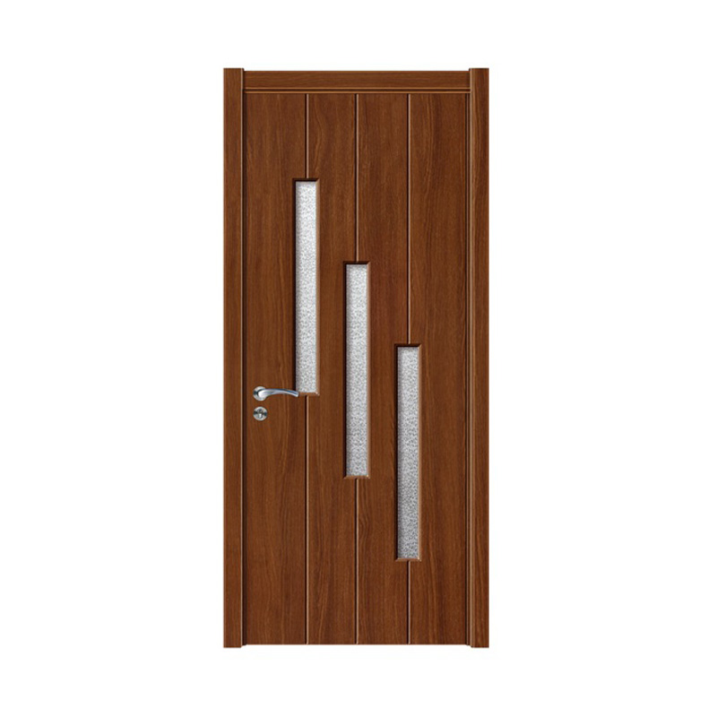 Дверь Три вертикального стеклянного изделия из ПВХ